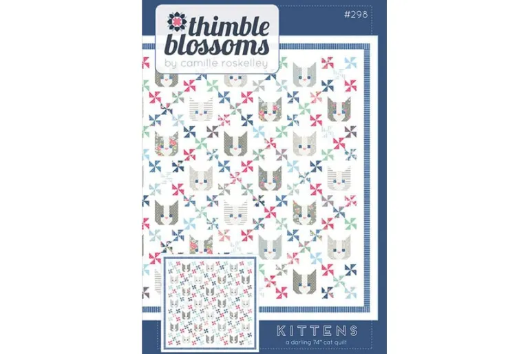 A Cat Named Stitch Cosmo Dot on Rosie Pink