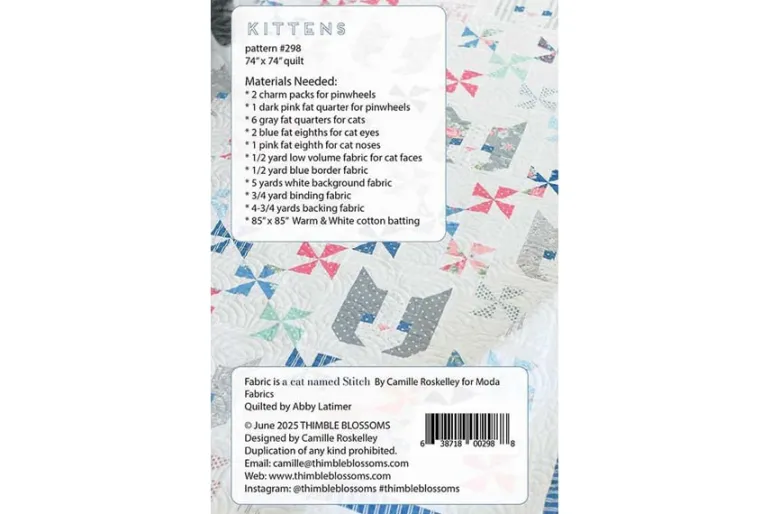 A Cat Named Stitch 12 Fat Quarter Collection Bundle