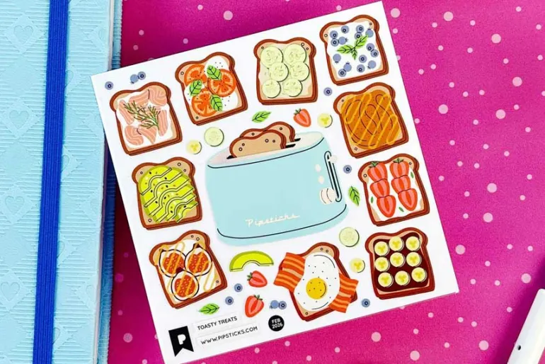 Accentuate The Pasta Tive Stickers