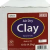 Amaco Air Dry Clay – 10-pounds – White