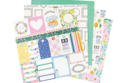 American Crafts Paper Pad – 12″X12″ – A Perfect Match Gold Foil