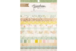 American Crafts Paper Pad – 12″X12″ – A Perfect Match Gold Foil