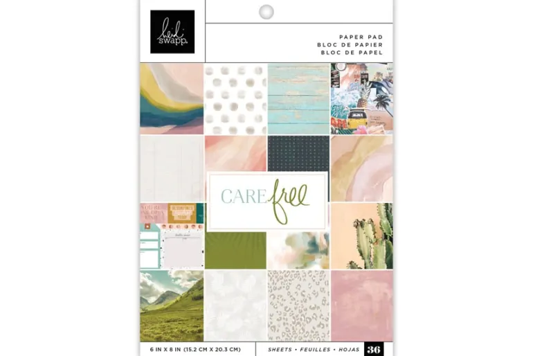 American Crafts Paper Pad – 12″X12″ – A Perfect Match Gold Foil