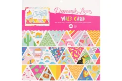 American Crafts Paper Pad – 12″X12″ – A Perfect Match Gold Foil