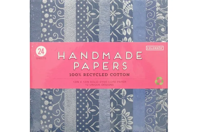 American Crafts Paper Pad – 12″X12″ – A Perfect Match Gold Foil
