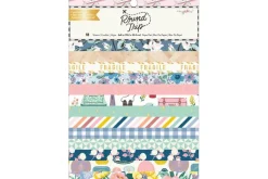 American Crafts Paper Pad – 12″X12″ – Coast-to-Coast Gold Foil