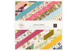 American Crafts Paper Pad – 12″X12″ – Hello Little Girl Gold Foil