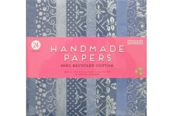 American Crafts Paper Pad – 12″X12″ – Hello Little Boy Gold Foil