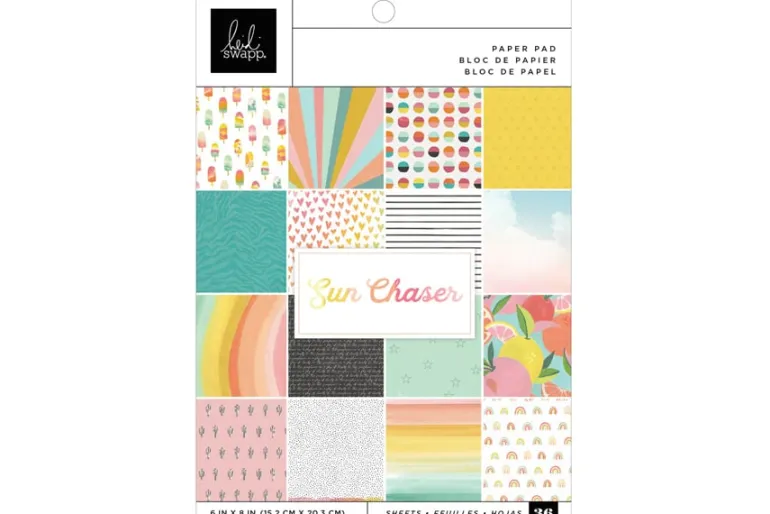 American Crafts Paper Pad – 6″X8″ – Jen Hadfield Flower Child