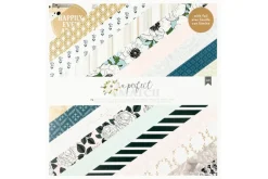 American Crafts Paper Pad – 12″X12″ – Jen Hadfield Flower Child