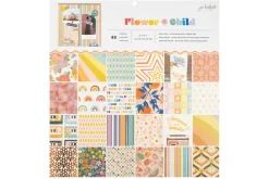 American Crafts Paper Pad – 12″X12″ – Jen Hadfield Flower Child