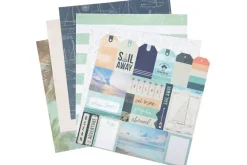 American Crafts Paper Pad – 12″X12″ – Jen Hadfield Flower Child