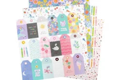 American Crafts Paper Pad – 12″X12″ – Jen Hadfield Flower Child