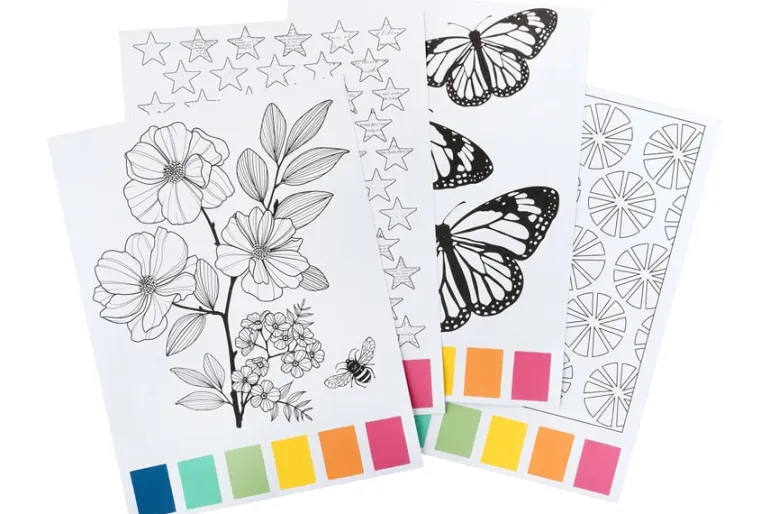 American Crafts Paper Pad – 12″X12″ – Jen Hadfield Flower Child