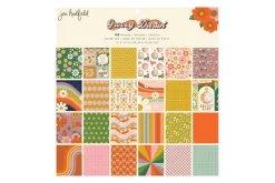 American Crafts Paper Pad – 12″X12″ – Jen Hadfield Flower Child