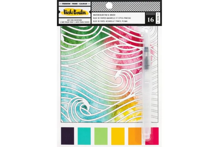 American Crafts Paper Pad – 12″X12″ – Jen Hadfield Flower Child