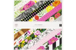 American Crafts Paper Pad – 12″X12″ – Jen Hadfield Flower Child