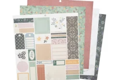 American Crafts Paper Pad – 12″X12″ – Jen Hadfield Flower Child