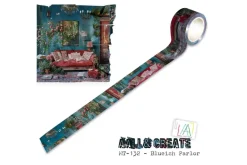 American Crafts Washi Tape – 8pc. – Hello Little Girl Gold Foil