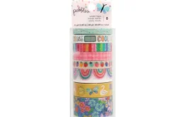 American Crafts Washi Tape – 8pc. – Hello Little Girl Gold Foil