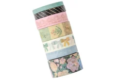 American Crafts Washi Tape – 8pc. – Hello Little Girl Gold Foil