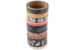 American Crafts Washi Tape – 8pc. – Hello Little Girl Gold Foil