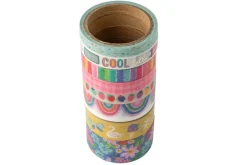American Crafts Washi Tape – 8pc. – Hello Little Girl Gold Foil