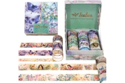 American Crafts Washi Tape – 8pc. – Hello Little Girl Gold Foil