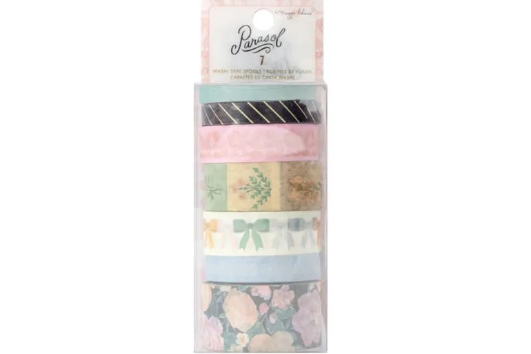 American Crafts Washi Tape – 8pc. – Hello Little Girl Gold Foil