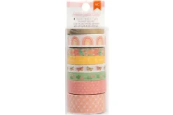 American Crafts Washi Tape – 8pc. – Hello Little Girl Gold Foil