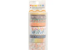 American Crafts Washi Tape – 8pc. – Hello Little Girl Gold Foil