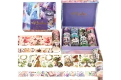 American Crafts Washi Tape – 8pc. – Hello Little Girl Gold Foil
