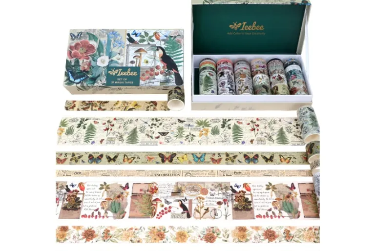American Crafts Washi Tape – 8pc. – Farmstead Harvest Gold Foil