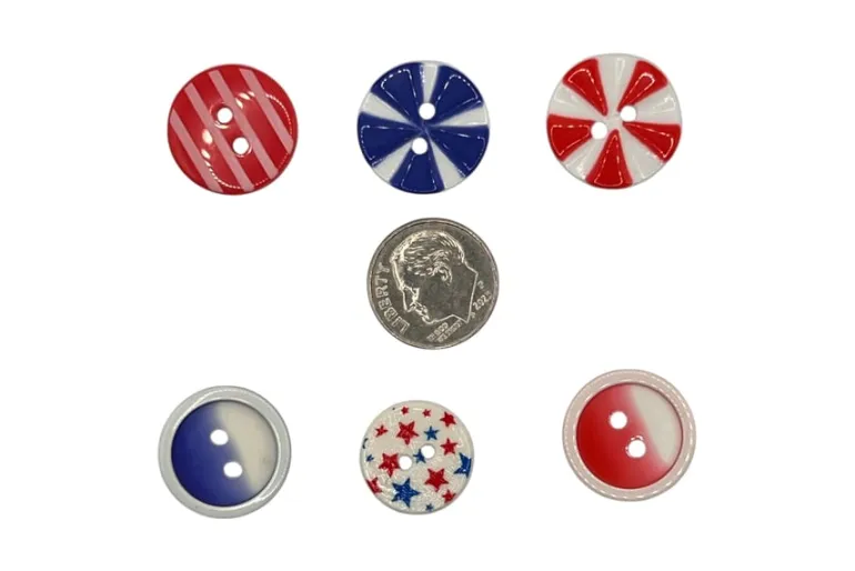 American Stars Novelty Buttons