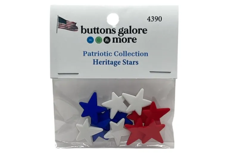 American Stars Novelty Buttons