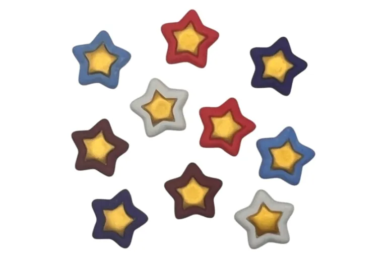 American Stars Novelty Buttons