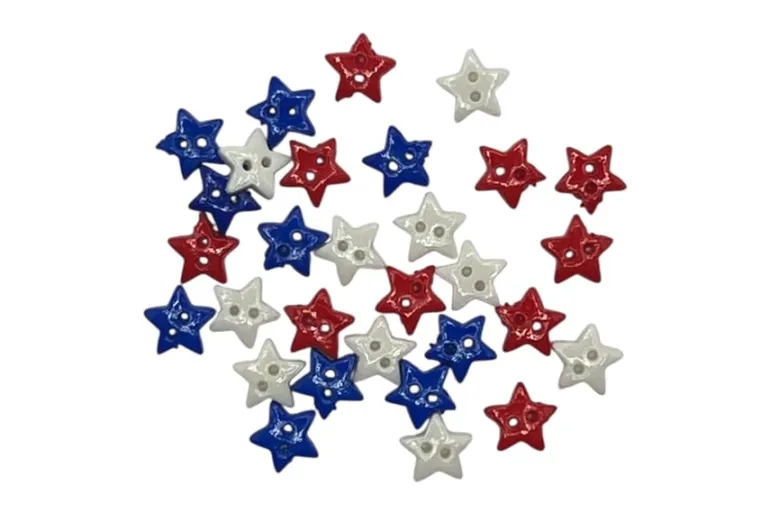 American Stars Novelty Buttons