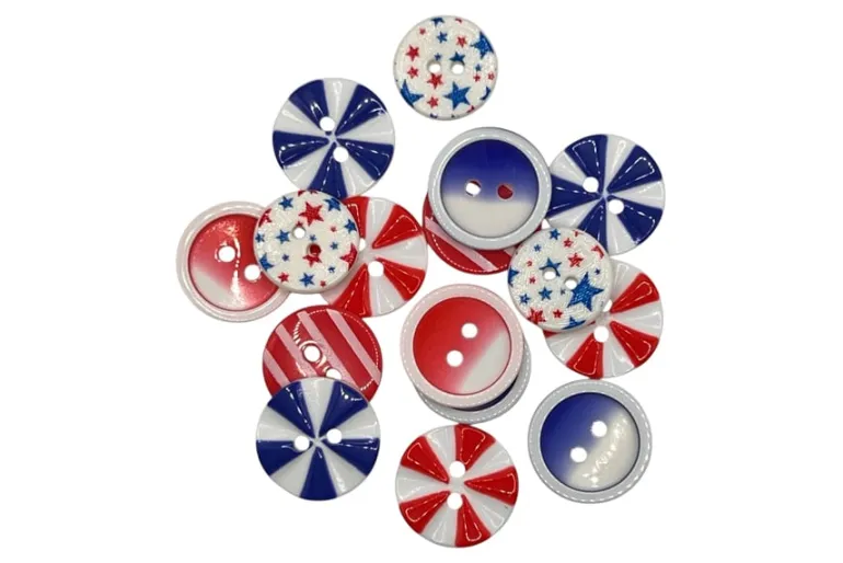 American Stars Novelty Buttons