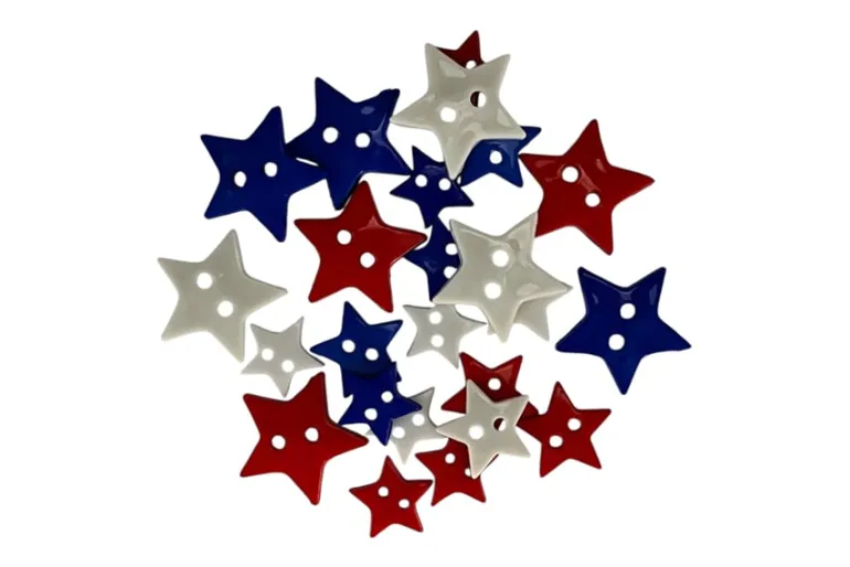 American Stars Novelty Buttons