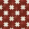 American Valor Quilt Blocks in Dark Red