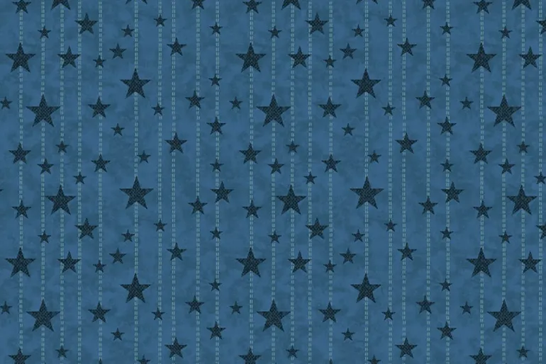 American Valor Stars and Stripes Fabric Panel 36-in by 42-in