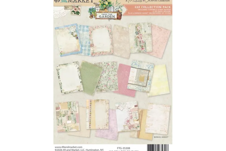 49 and Market Collection Pack 6″X8″ – From the Garden