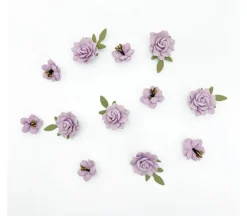 49 and Market Florets Paper Flowers – Slate