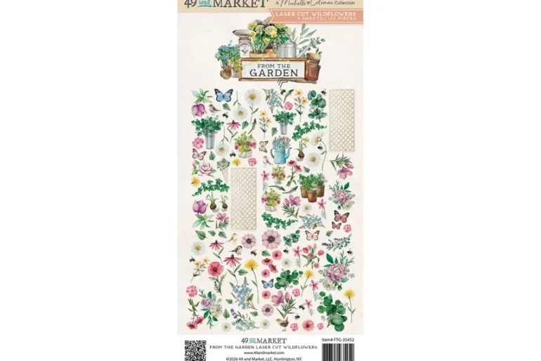 49 and Market Laser Cut Outs – Wildflowers, From the Garden