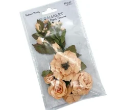 49 and Market Natures Bounty Paper Flowers – Canary