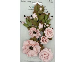49 and Market Natures Bounty Paper Flowers – Cornflowers
