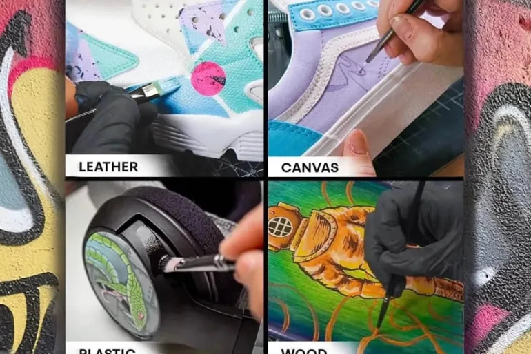 Angelus Leather Paint Basics Kit