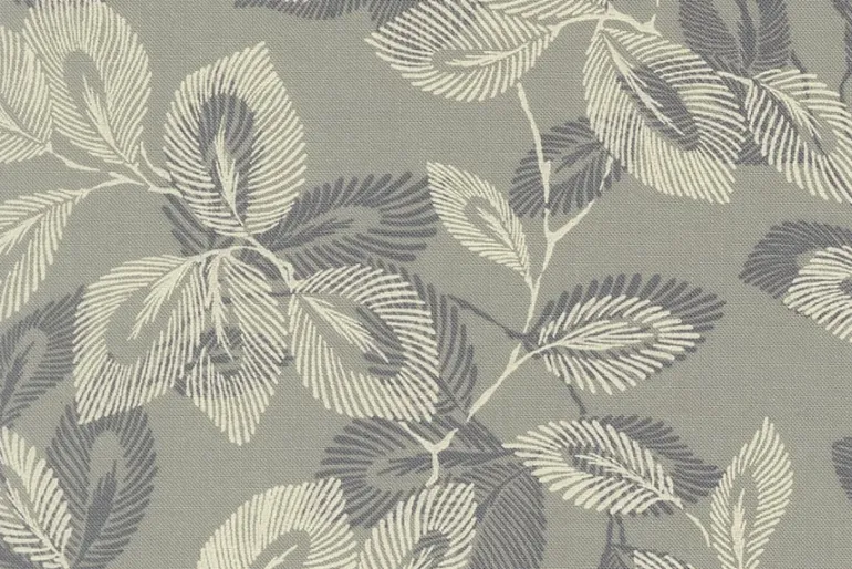 Arabesque Palm Leaves in Sky