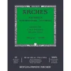 Arches Watercolor Pad – Cold Press – Natural White – 140-pound – 9-inch x 12-inch – 12 Sheets