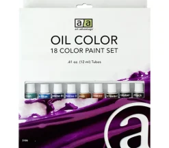 Art Advantage Paint Set – Oil – 18 Color